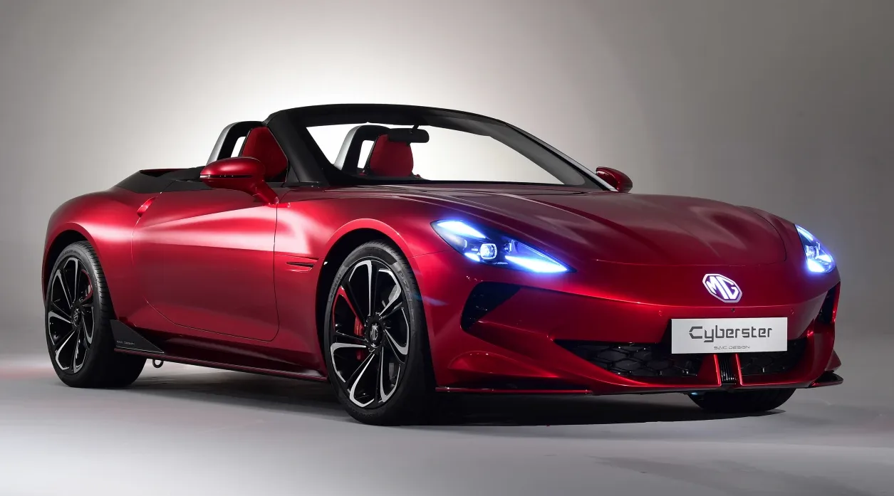 MG Cyberster: Elektryczny roadster z duszą sportowca trafia do Europy